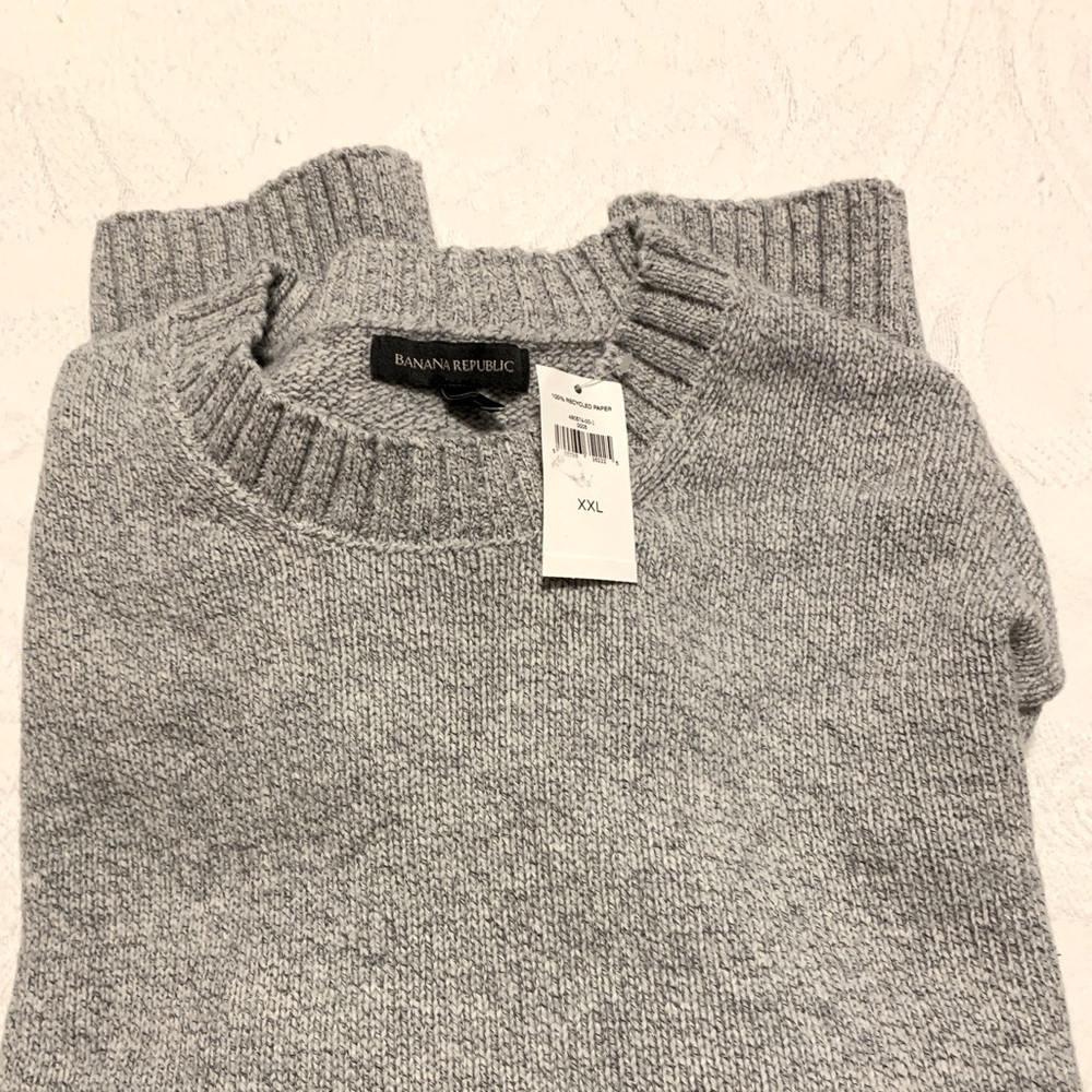 Banana republic men’s XXL sweater NWT